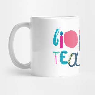 Cute Biology Teacher Gift Idea Back to School Mug